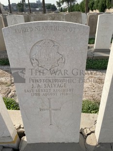 BAGHDAD (NORTH GATE) WAR CEMETERY - SALVAGE, J A